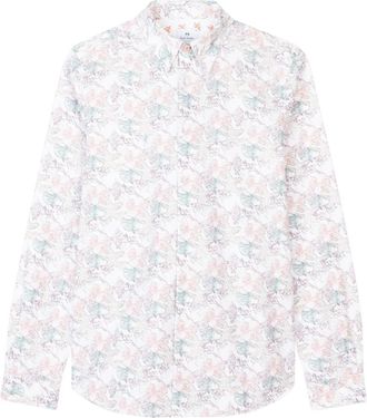 Paul Smith Stijlvol Overhemd - Heren - Casual Overhemden - Grijs - XL - Overhemden