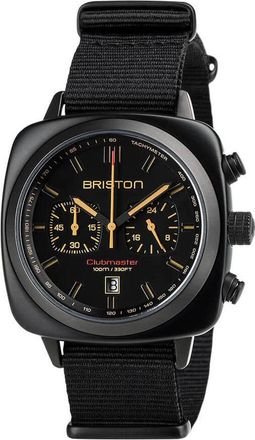 Briston Clubmaster Black Dial Mens Watch 18142.PBAM.BS.4.NB