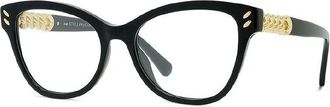 Stella McCartney SC50005I001 Cat-Eye Acetate Eyeglasses - Black