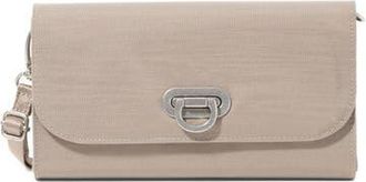Baggallini Coastal Flip Lock RFID Phone Wallet Crossbody Bag in Moonrock at Nordstrom