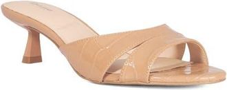 Dune London Miah Kitten Heel Slide Sandal in Camel at Nordstrom, Size 10Us