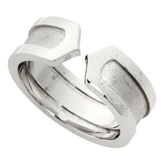 Cartier White Gold White Gold (18K) Band Ring (Pre-Owned)