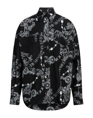 シャツ VERSACE BLACK POPLIN SHIRT Versace Jeans Couture Basic Popeline Shirt Black | Mainline
