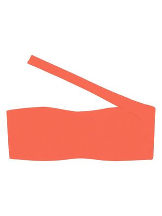 JADE Swim Halo one-shoulder bikini top - Oranje