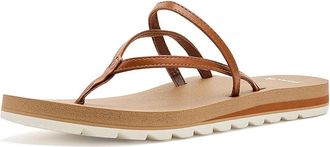 Sanuk Yoga Strappy Womens Sandals Roasted Pecan : 10 B - Medium, Leather
