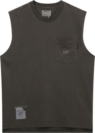 Musium Div. sleeveless pocket T-shirt - men - Cotton - S - Grey