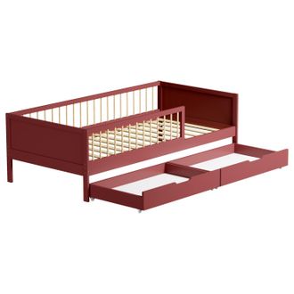 Happy Garden Cama Infantil Con Cajones 190x90cm Terracota Adam
