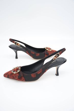 Dolce & Gabbana Dames Sieraad Slingback Schoenen