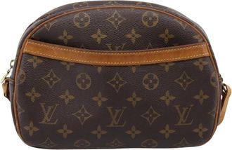 Louis Vuitton Blois Monogram Canvas Brown Canvas Handbag (Pre-Owned)