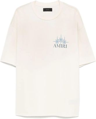 Amiri T-shirt Starburst - Toni neutri