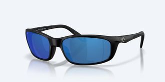 Costa Unisex Brine Ii Polarized Sunglasses In Black Blue Mirror