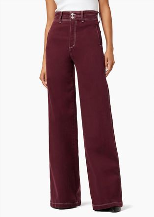 Joe's Allana Wide Leg Jeans In Port Royale