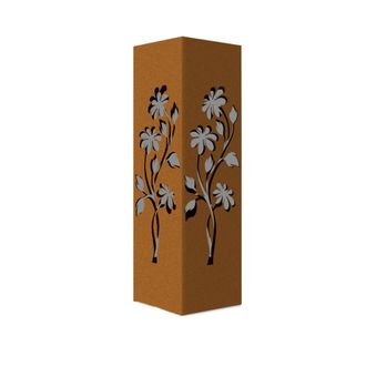 OEM Elegante Adorno De Poste De Patio De Hierro Forjado Para El G