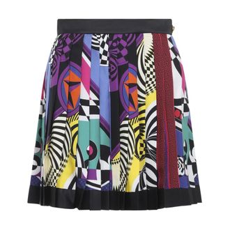 Versace Donna, Gonne, Multicolore, M, new