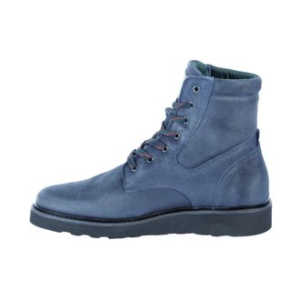 Paul Smith Lace-up Boots, male, Blue, Size: 12 US Buck Stivaletto
