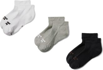Nike Womens SKIMS Dri-FIT Ankle Socks (3 Pairs) in Multicolor | IQ8107-903