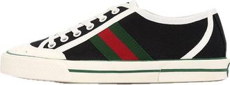 Gucci (WMNS) Gucci Tennis 1977 Trainers Black Canvas 859219-FAFS4-1090