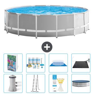 Intex Piscina Prism Frame Redonda - 457x122 Cm - 9-piezas S632