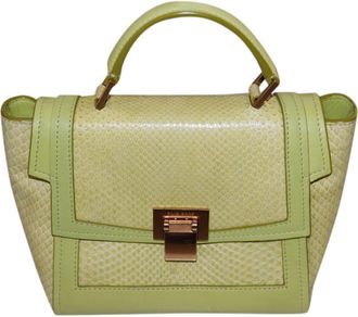 Elie Saab python tote bag