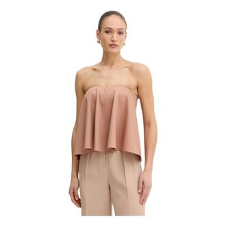 Twinset Donna, Top, Marrone, S, new
