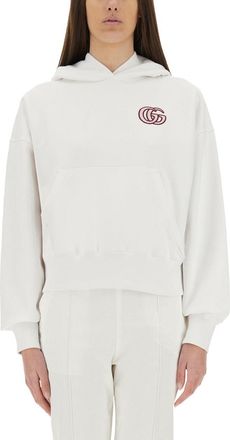 Gucci Cotton Sweatshirt With Embroidery