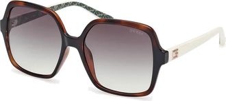 Guess Gu 7921H/S 52P Zonnebril - Dames - Zonnebrillen - Bruin - 57 MM - Accessoires