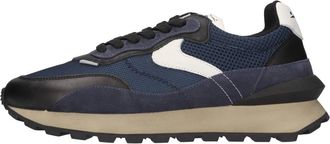 Voile Blanche Sneakers - Heren - Sneakers - Blauw - 40 EU - Leer - Schoenen