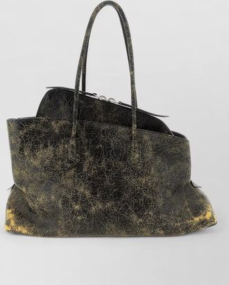 The Attico medium leather shoulder bag