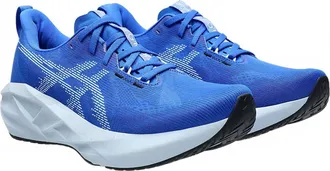 Asics Mens Novablast 5 Shoes In Illusion Blue/light Blue