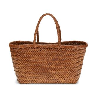 Dragon Diffusion Borsa in Pelle Intrecciata - - Bags - Donna - Marrone - ONE SIZE