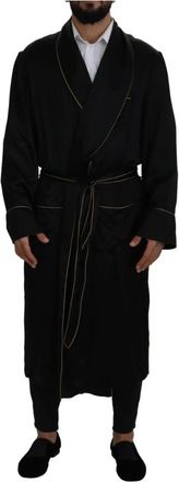 Dolce & Gabbana Blazers - Heren - Badjassen - Zwart - L - Nachtkleding