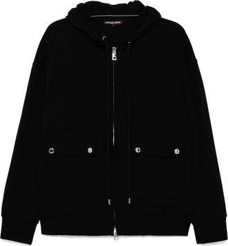 Michael Kors Giacca con cappuccio e zip - Nero
