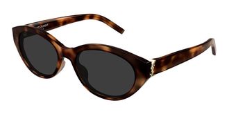 Saint Laurent SL M148/F Asian Fit 003 Womens Sunglasses Tortoiseshell Size 54 - Free RX Lenses - Free RX Lenses