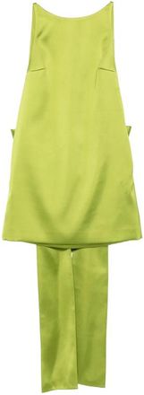 Self Portrait Oversized-bow Mini Dress