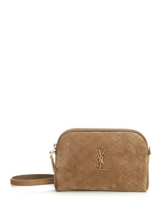 Saint Laurent Gaby Small Leather Goods Marrone-Donna