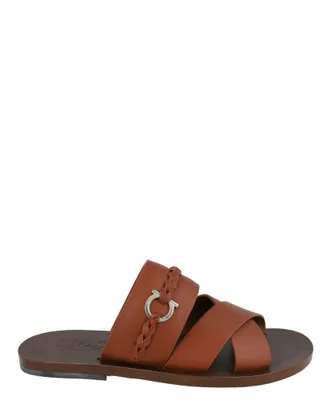 Ferragamo Giotto Leather Sandals