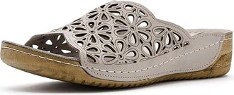 Spring Step Bloomella Womens Sandals Taupe : EU 42 (US Womens 10.5-11) M, Leather