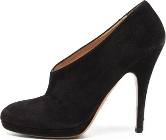 Prada 120mm suede pumps - Black