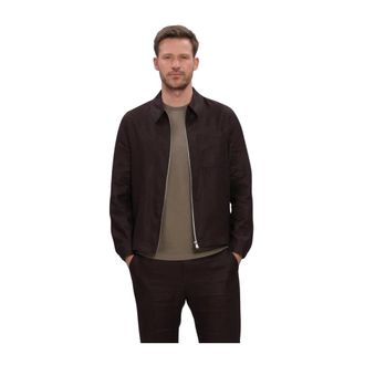 Drykorn Heren Overshirts Jerson 126115 - Heren - Zomerjassen - Bruin - M - Katoen - Jassen