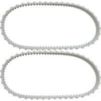 OEM Juego De 2 Correas Rcx23002 Aquavac Tiger Shark Para Limpiafondos Hayward Aquavac Tiger Shark Y Shakvac (longitud Del Riel: 75 Cm) -- Crezuo