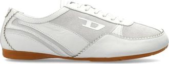 Diesel D-Mile Low - Dames - Sneakers - Wit - 35 EU - Leer - Schoenen
