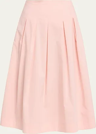 SIMKHAI Elora Poplin Midi Skirt