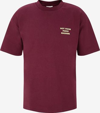 Dr&ocirc;le de Monsieur Kurzarm-T-Shirt Slogan