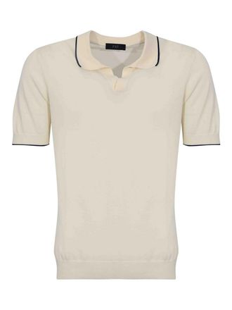 Fay Cotton knitted polo shirt