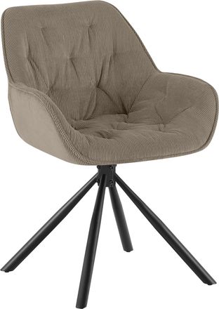 Clp Silla De Comedor Rimio Cord Gris Topo