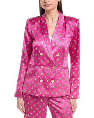 L'agence Lagence Colin Silk Blazer