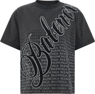 Balenciaga Black Logo T-shirt