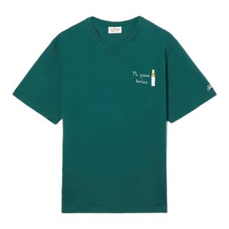 MC2 Saint Barth T-Shirts, male, Green, Size: XL Portofino T-Shirt