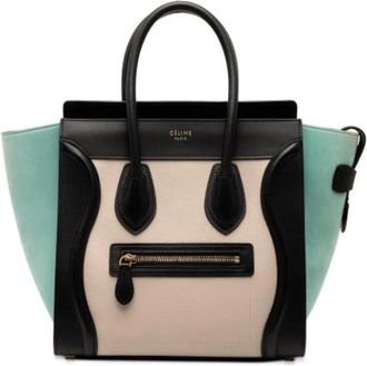 Celine Pre-owned Tote Bags, female, Multicolor, Size: ONE SIZE Pre-owned Leather Tote Bag