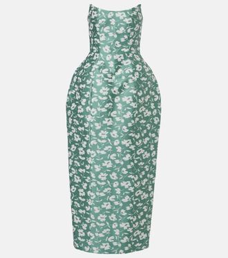 Markarian Abito lungo Marianne in broccato